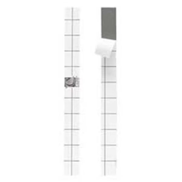 C-Line Products- Inc.  Reinforcing Strips- Self Adhesive- 10-.75in.x1in.- White, Suitex, Mfr#: SU127112